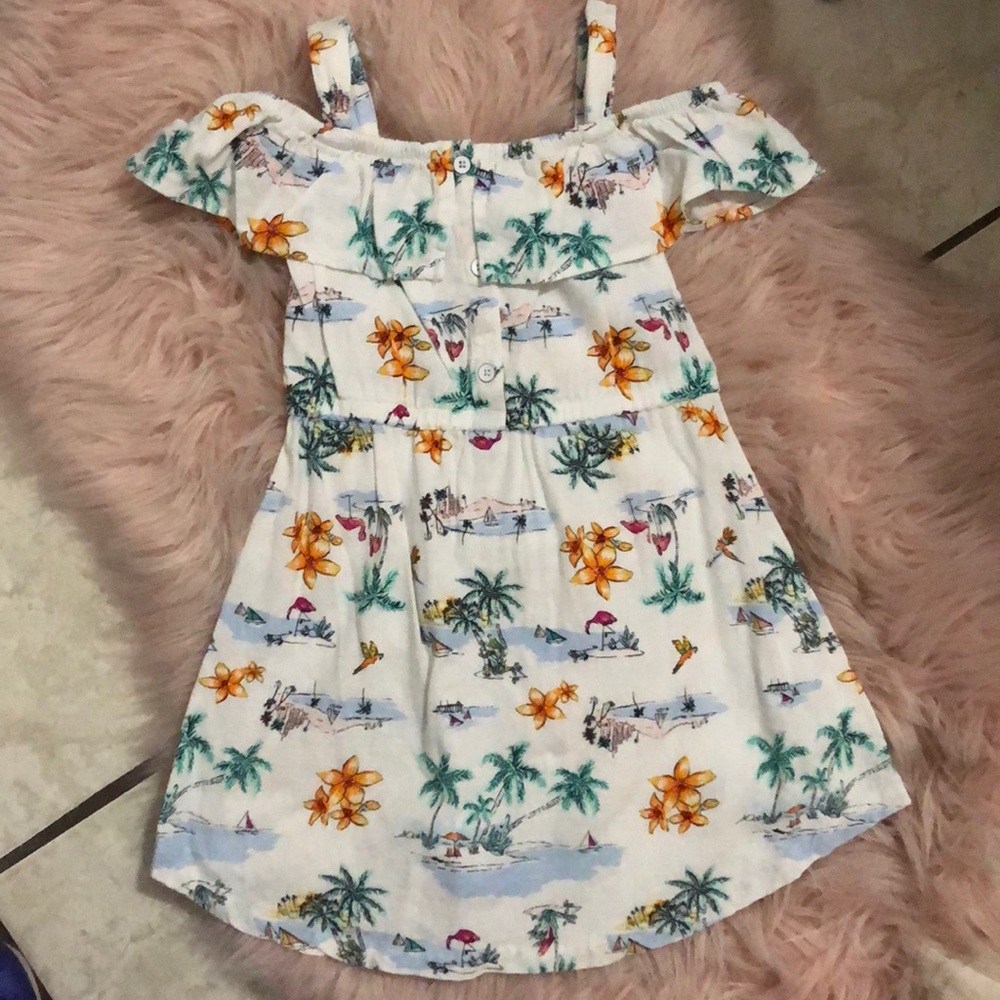 Old Navy Beach Hawaiian Toddler Dress